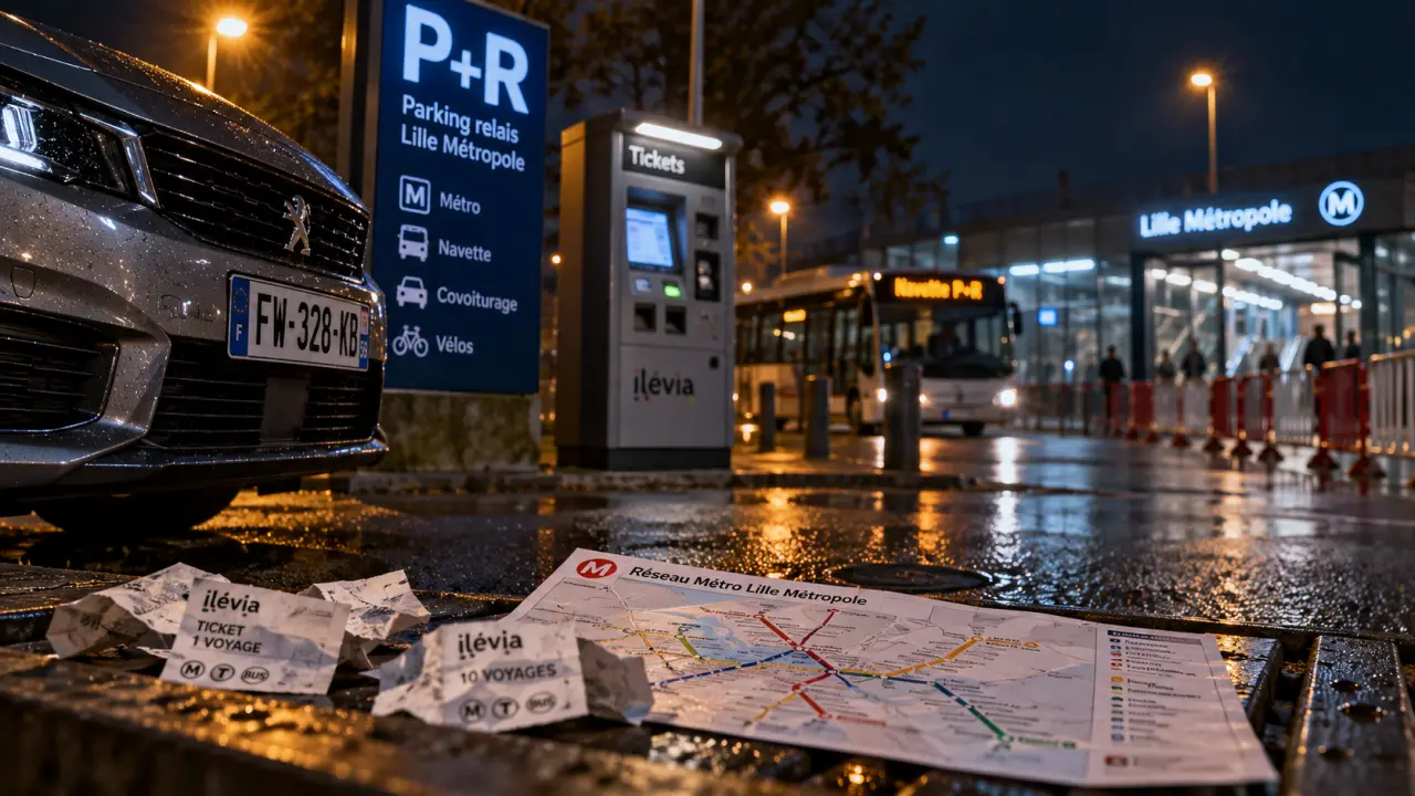 Parking braderie de Lille : P+R pour gagner du temps