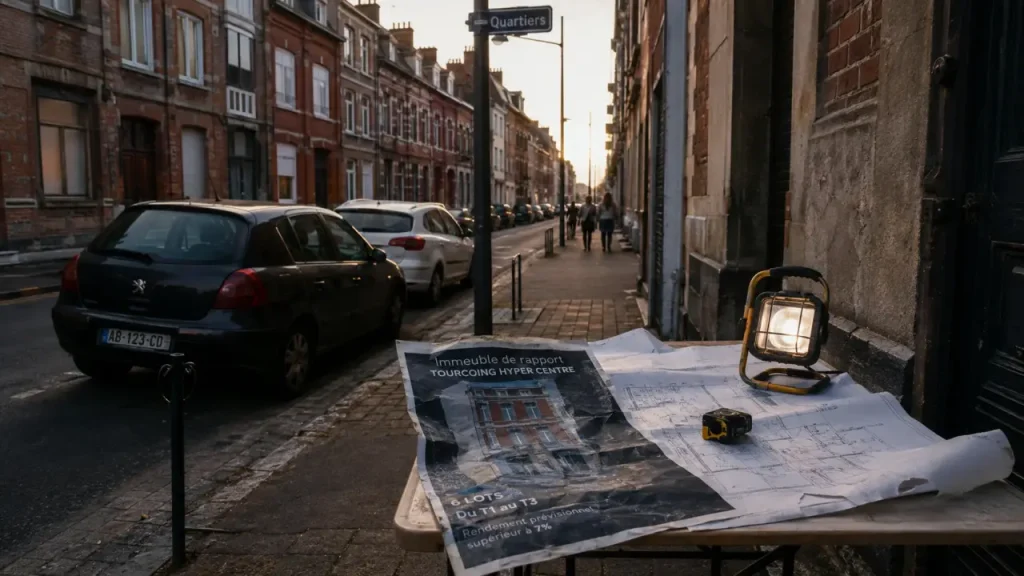 Quartiers Tourcoing : plans de rénovation et maisons anciennes en ville