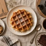 Salon de thé à Lille : gaufre dorée, cookies et thé noir