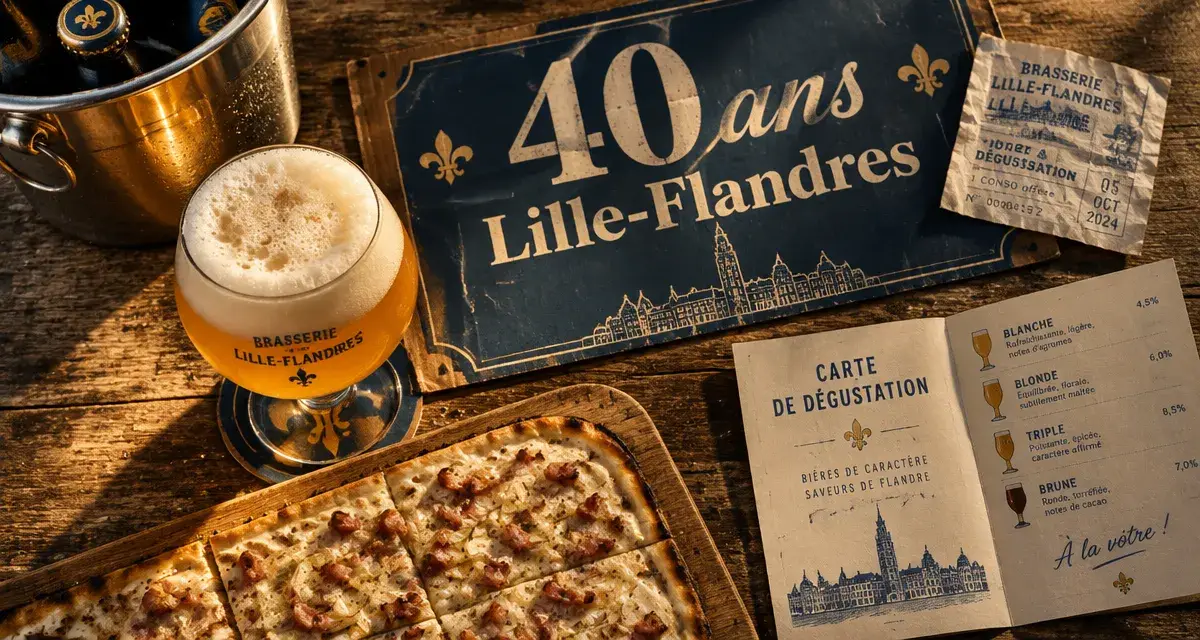 Les 3 Brasseurs, une aventure née face à la gare Lille-Flandres