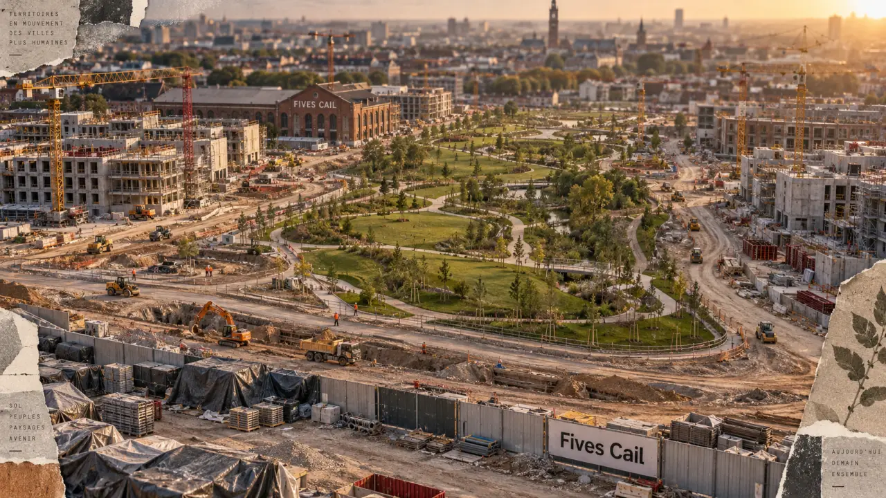 À Fives Cail, un chantier de 25 hectares redessine le quartier