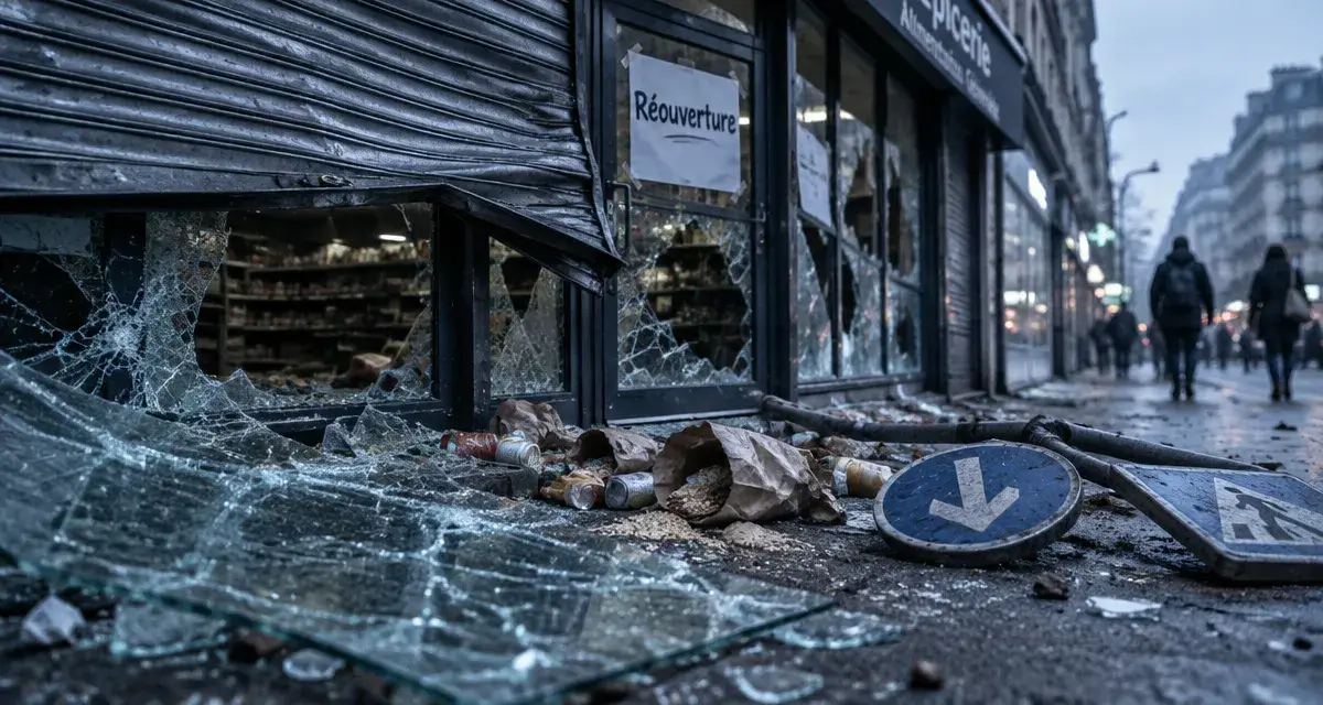 Lille : le Carrefour City rue Pierre-Mauroy a rouvert après un pillage