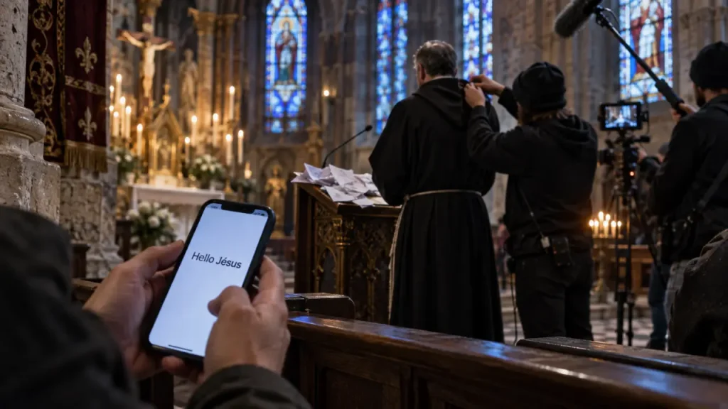 À Lille, le père Lionel met la foi chrétienne à la portée des réseaux sociaux