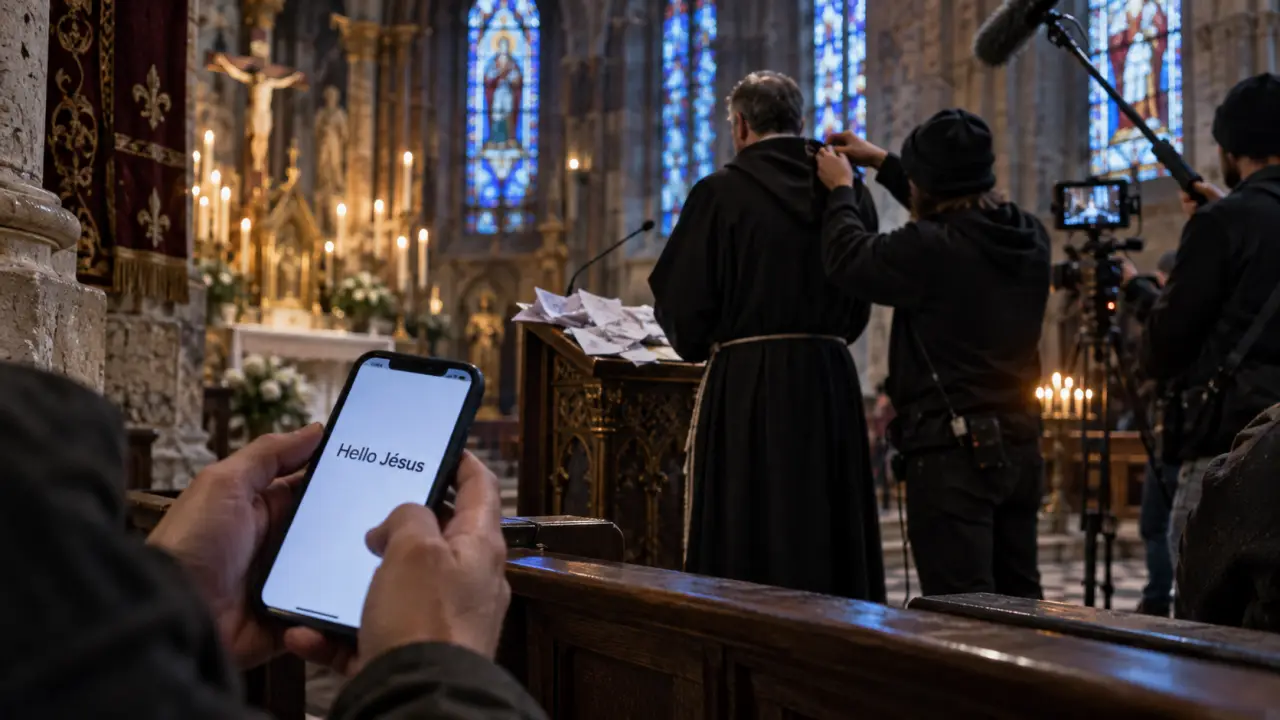 À Lille, le père Lionel met la foi chrétienne à la portée des réseaux sociaux