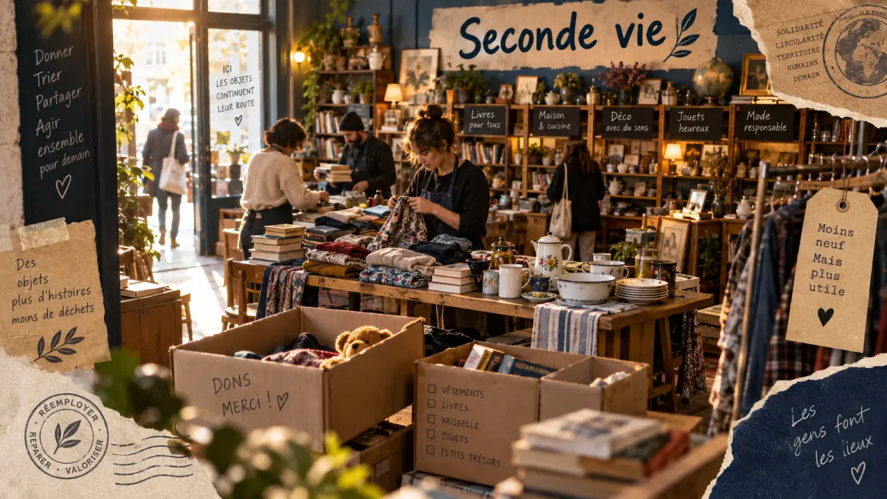 À Moulins, la ressourcerie de l’abej SOLIDARITÉ donne une seconde vie aux objets