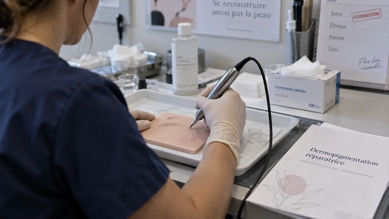 À Lille, le tatouage réparateur accompagne la reconstruction après un cancer du sein