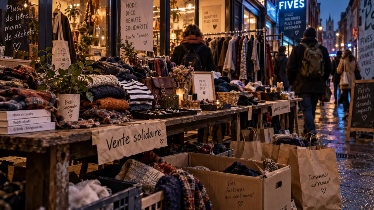 Une vente solidaire à Fives pour Octobre rose